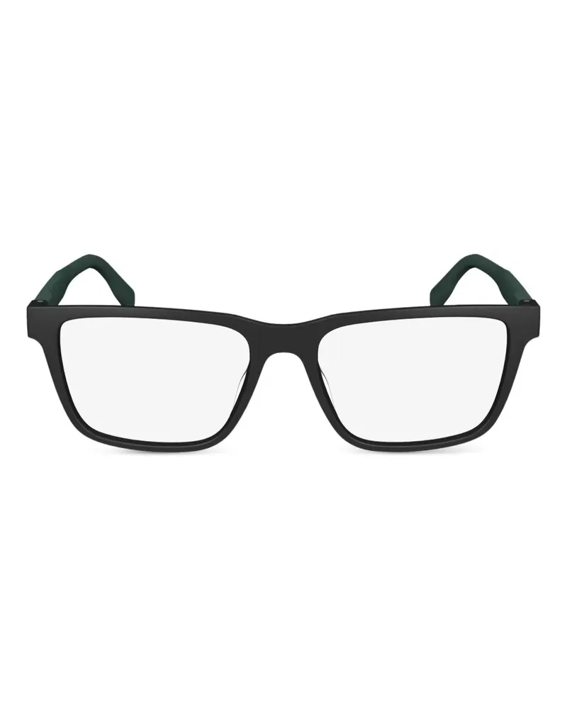 Lacoste Brille mit Logo-Print - Schwarz Schwarz