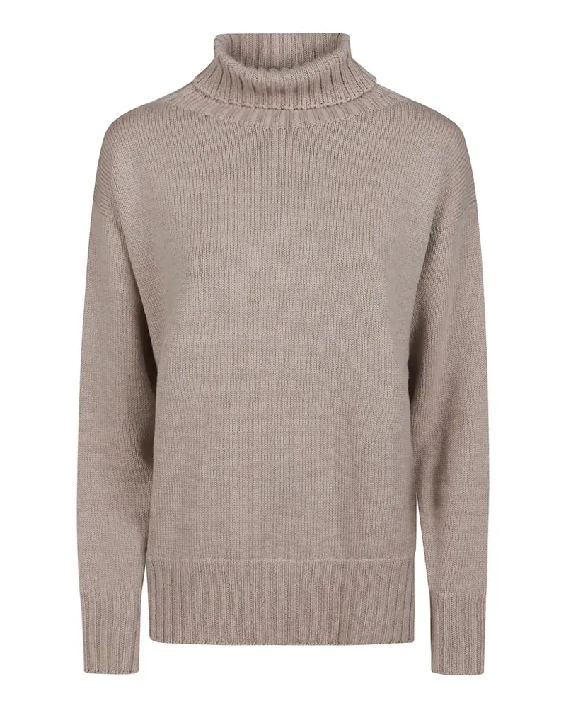 Drumohr  Gestrickter Rollkragenpullover - Nude Nude