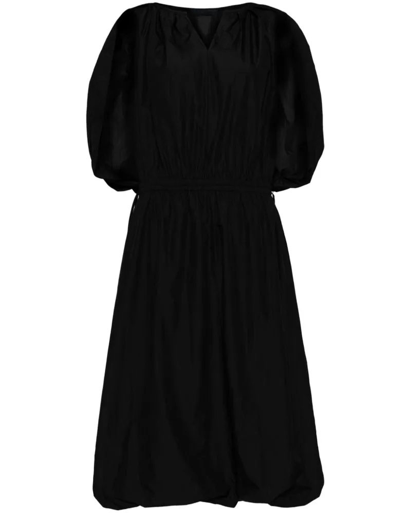 JUUN.J Kleid mit Puffärmeln - Schwarz Schwarz
