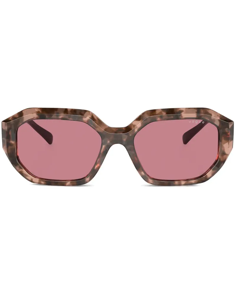 Vogue Sonnenbrille in Schildpattoptik - Rosa Rosa