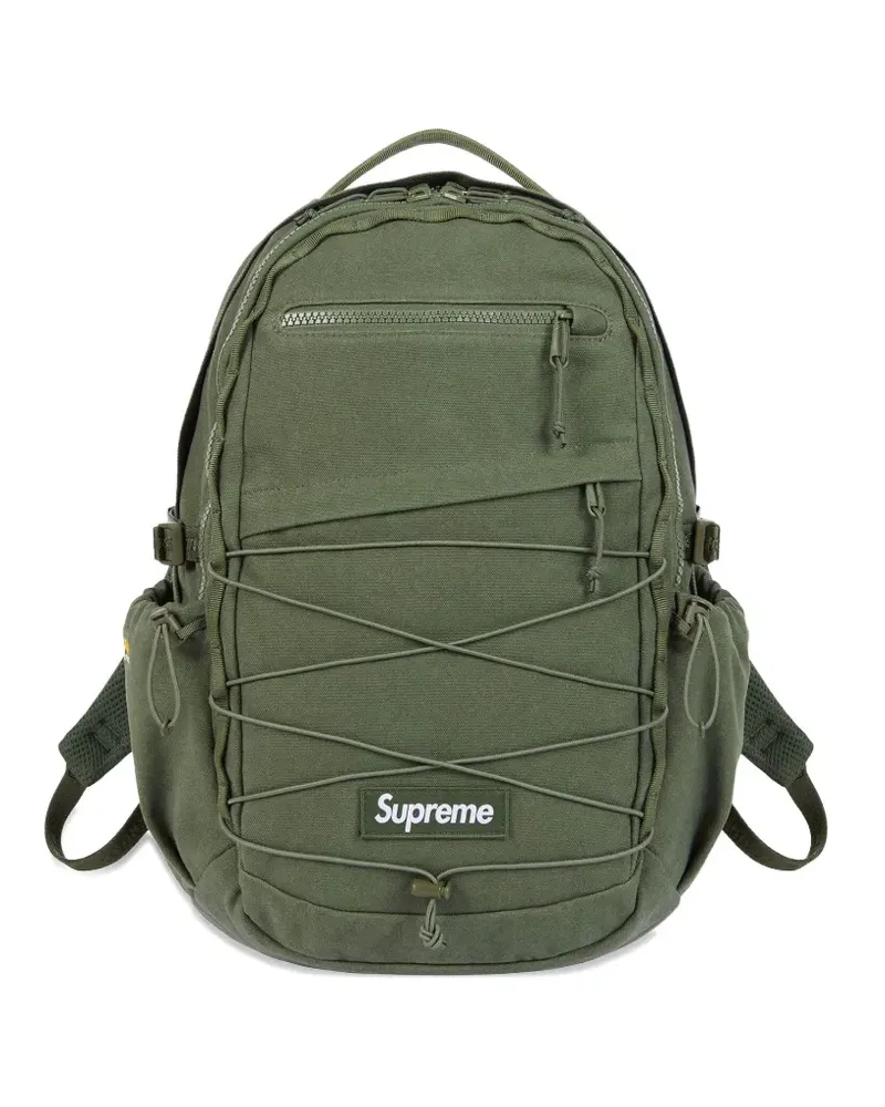 Supreme Being Rucksack mit Logo-Patch - Grün Grün