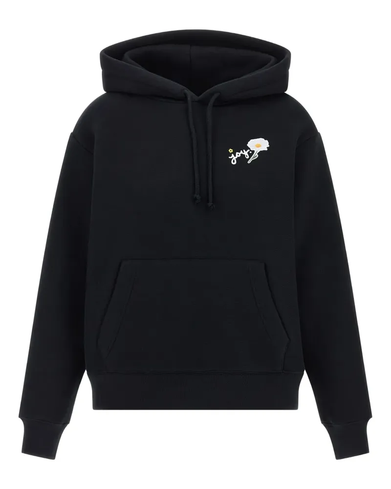 Marc Jacobs Joy Hoodie mit Margeriten-Print - Schwarz Schwarz