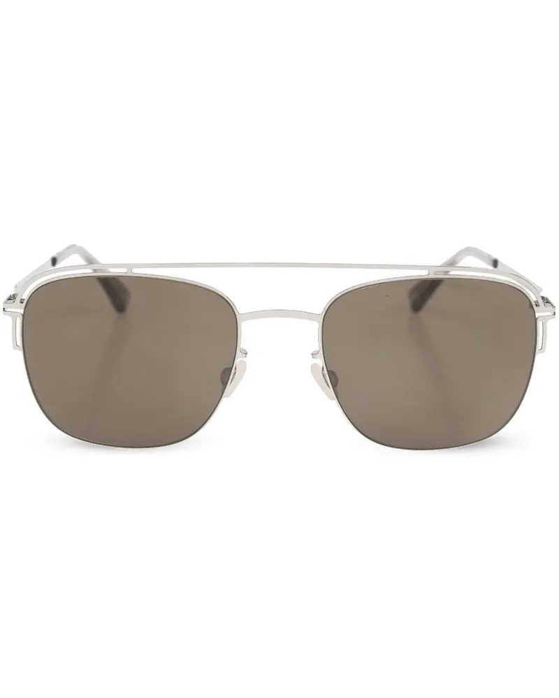 Mykita Nor Pilotenbrille Silber