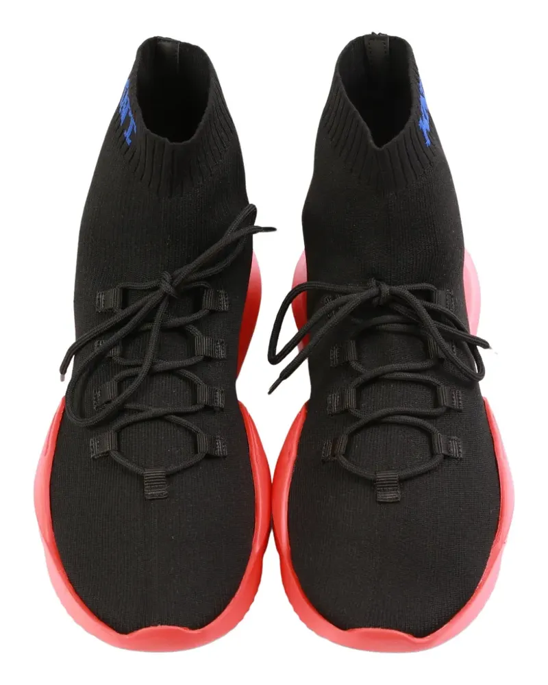 Kiton KNT high-top sneakers - Schwarz Schwarz