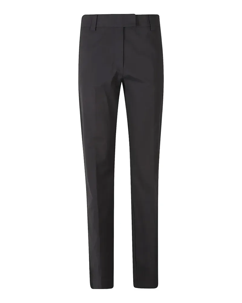 Miu Miu Popeline-Hose mit Stretchanteil - Schwarz Schwarz