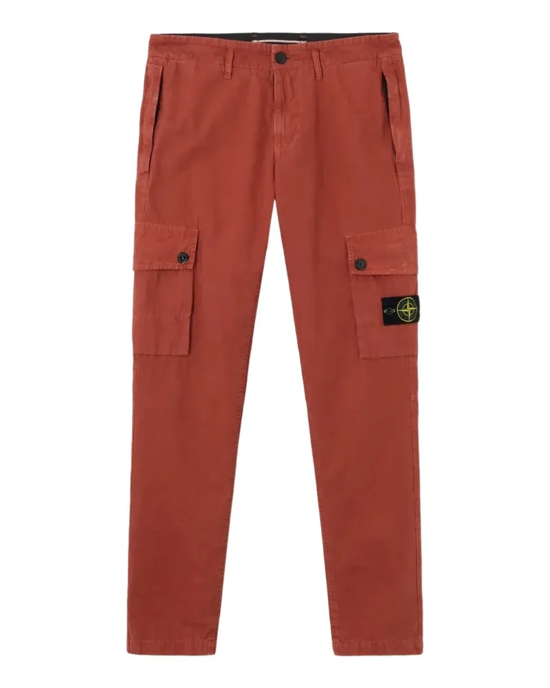 Stone Island Klassische Cargohose - Orange Orange