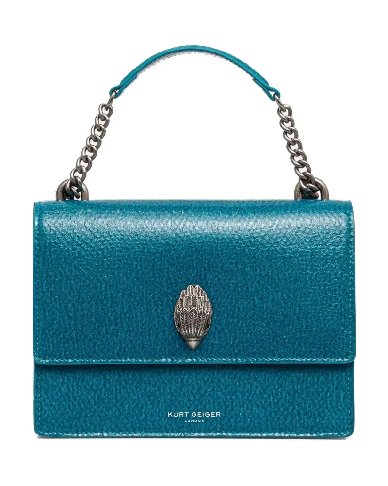Kurt Geiger Strukturierte Umhängetasche - Blau Blau