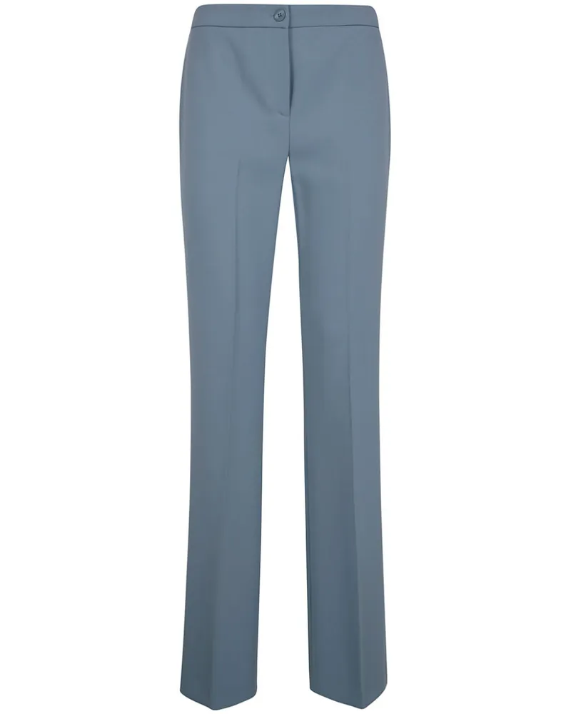 Twin-Set Hose mit geradem Bein - Blau Blau