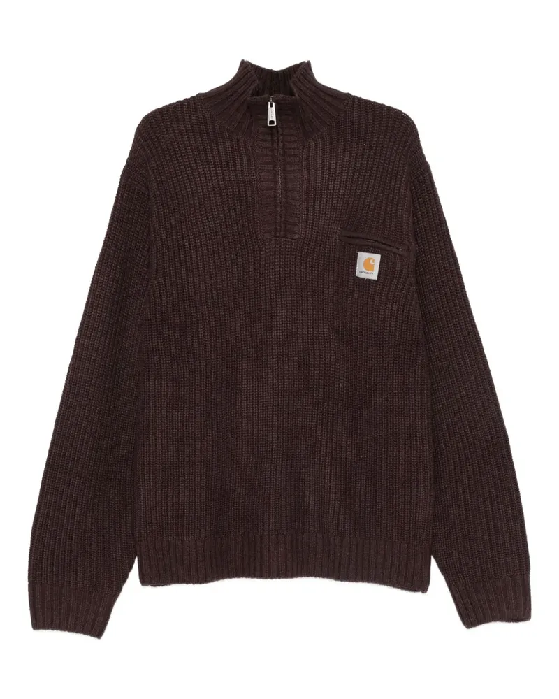 Carhartt WIP Gerippter Strickpullover - Braun Braun