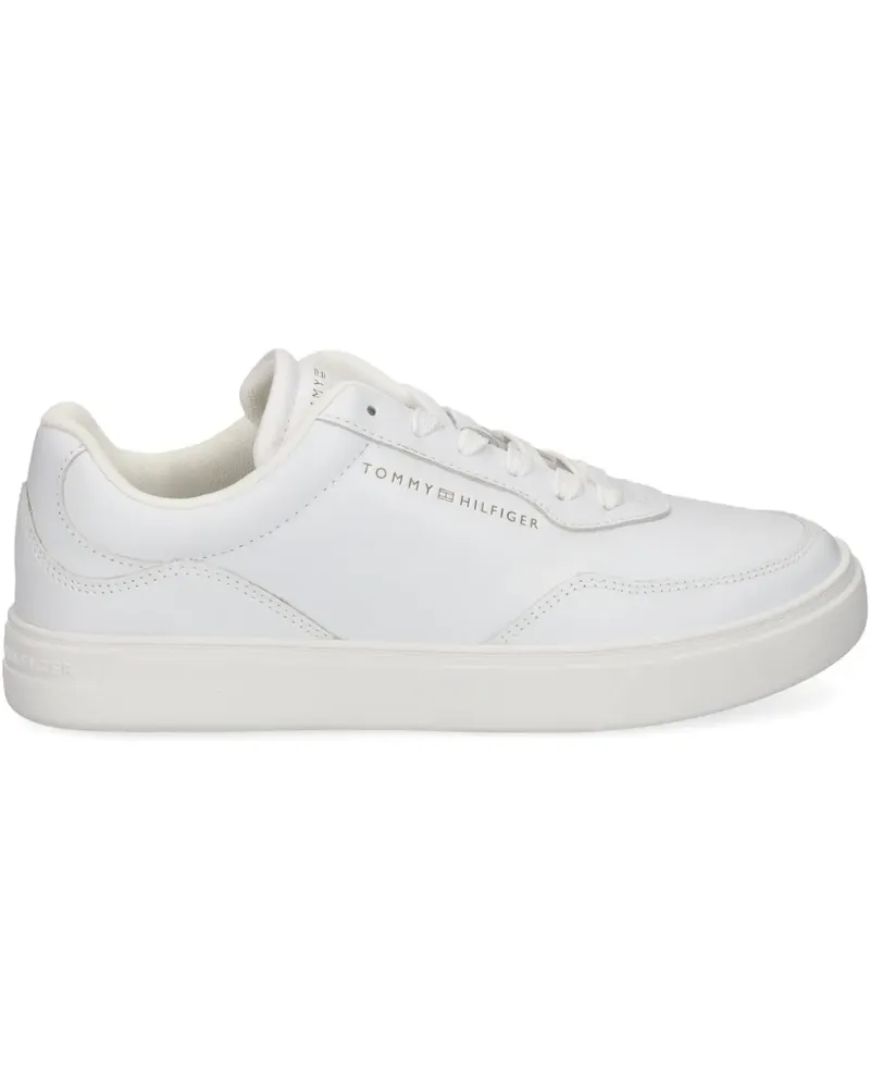 Tommy Hilfiger Sneakers mit Schnürung - Weiß Weiß