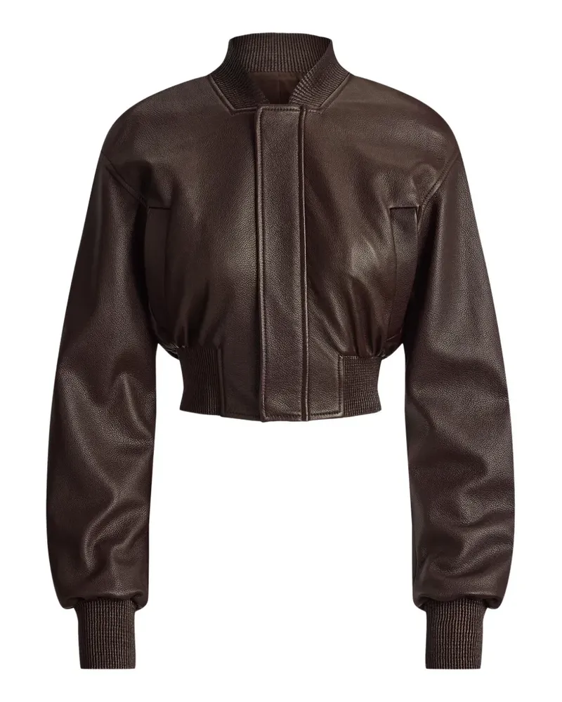 Ralph Lauren Noland Lederjacke - Braun Braun