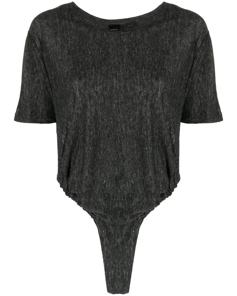 Pinko Body mit hohem Beinausschnitt - Schwarz Schwarz