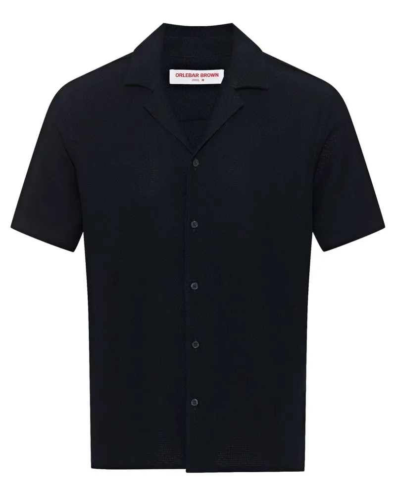 Orlebar Brown Maitan Hemd - Blau Blau