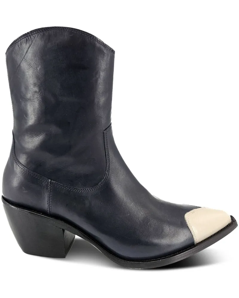 MADISON.MAISON Stiefeletten mit Herzkappe - Blau Blau