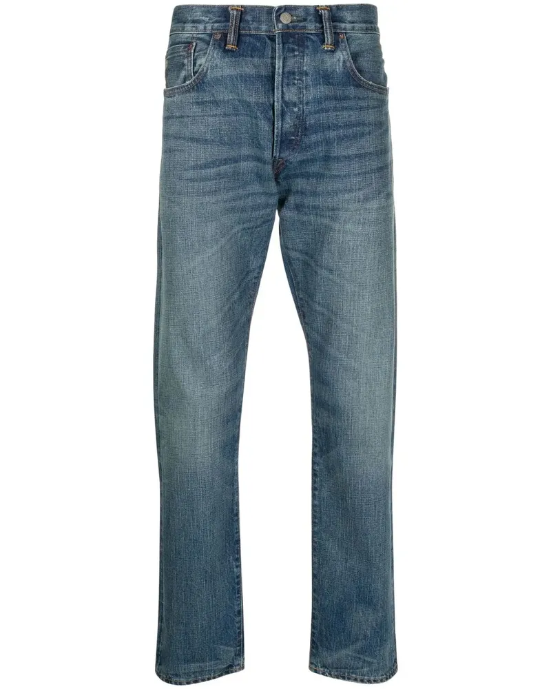 Ralph Lauren Gerade Slim-Fit-Jeans - Blau Blau