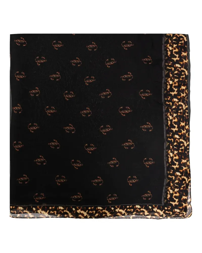 Jimmy Choo silk scarf - Schwarz Schwarz
