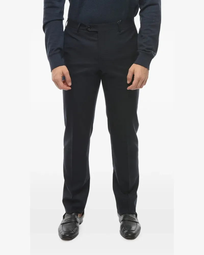 Corneliani Academy pleated trousers - Blau Blau