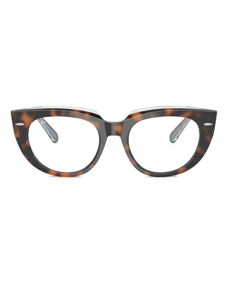 Ray Ban tortoiseshell cat-eye glasses - Braun Braun