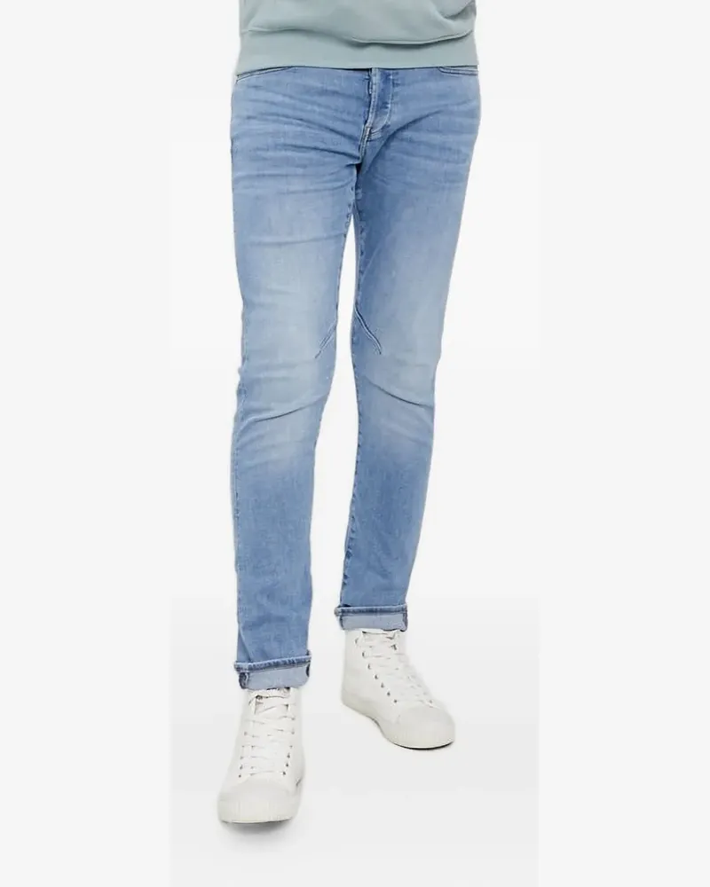 G-STAR RAW Slim-Fit-Jeans mit Stickerei - Blau Blau
