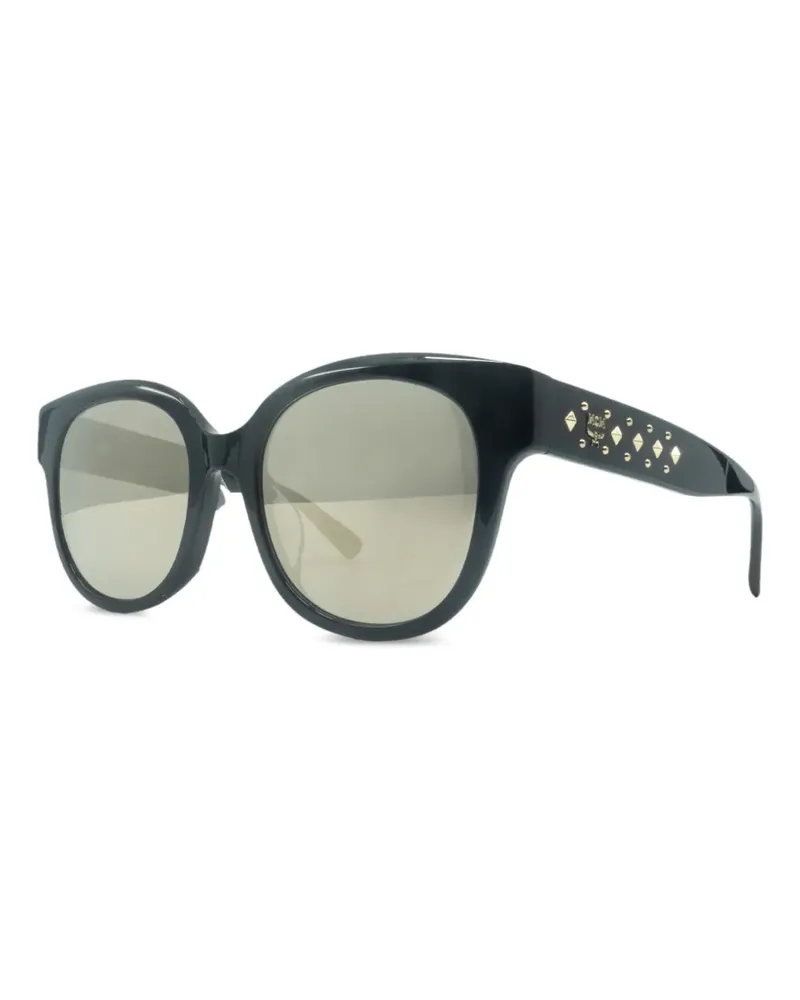 MCM Sonnenbrille mit Cat-Eye-Gestell - Schwarz Schwarz