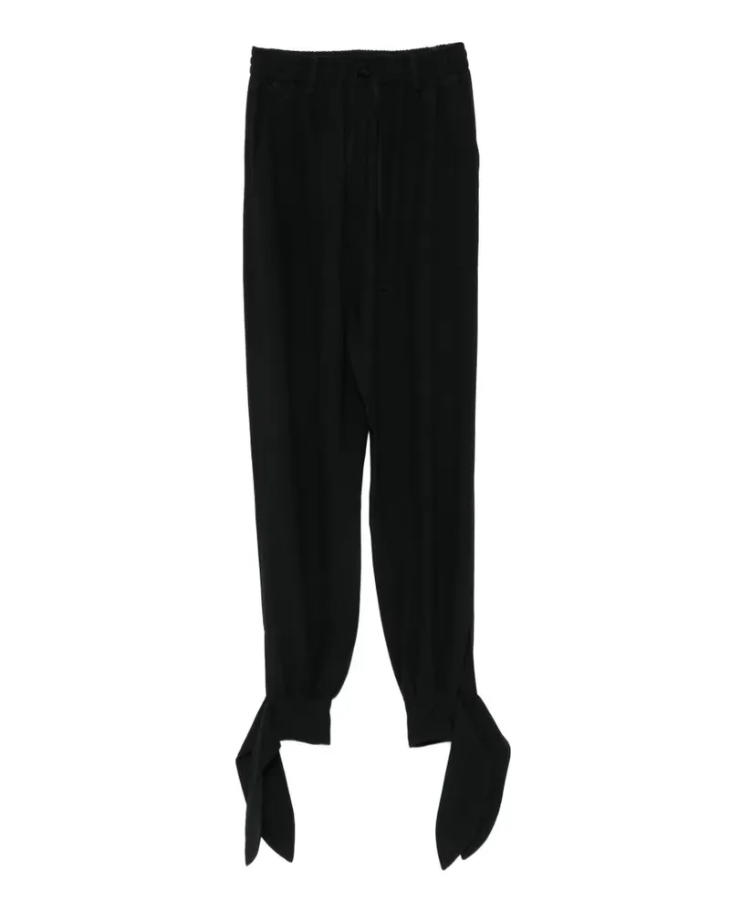 N° 21 Hose mit Kordelzug - Schwarz Schwarz