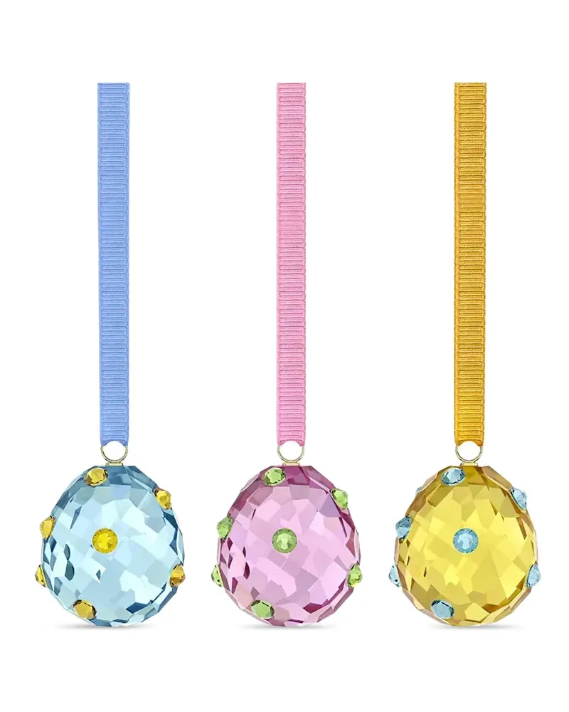 Swarovski Facettiertes Idyllia Ornament mit Kristallen - Blau Blau