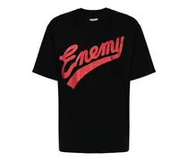 x Public Enemy T-Shirt mit Logo-Print