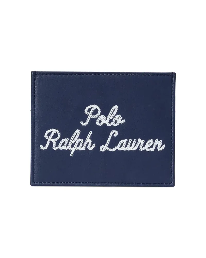 Ralph Lauren Kartenetui mit Logo-Stickerei - Blau Blau