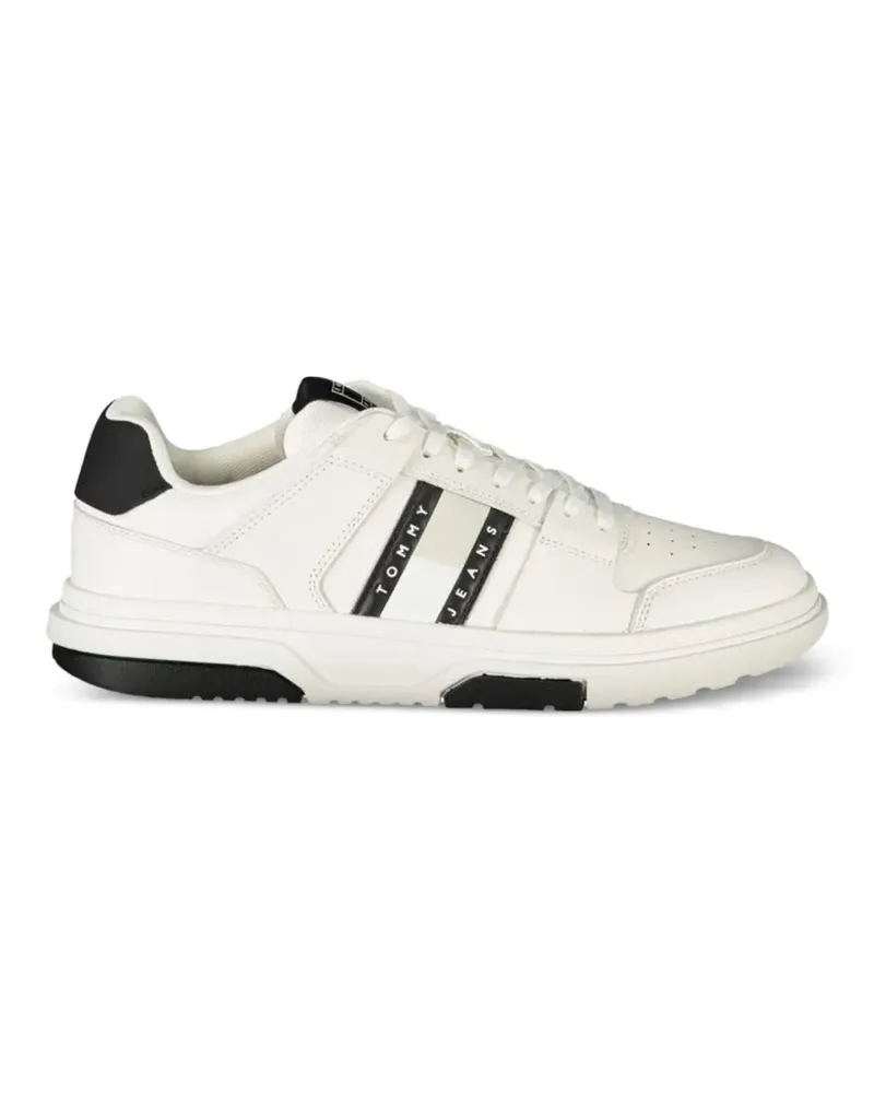 Tommy Hilfiger The Brooklyn logo-print lace-up sneakers - Weiß Weiß