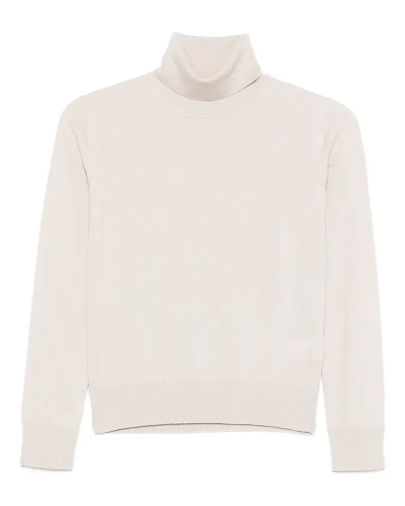 Alpha Studio Pullover mit Rollkragen - Nude Nude