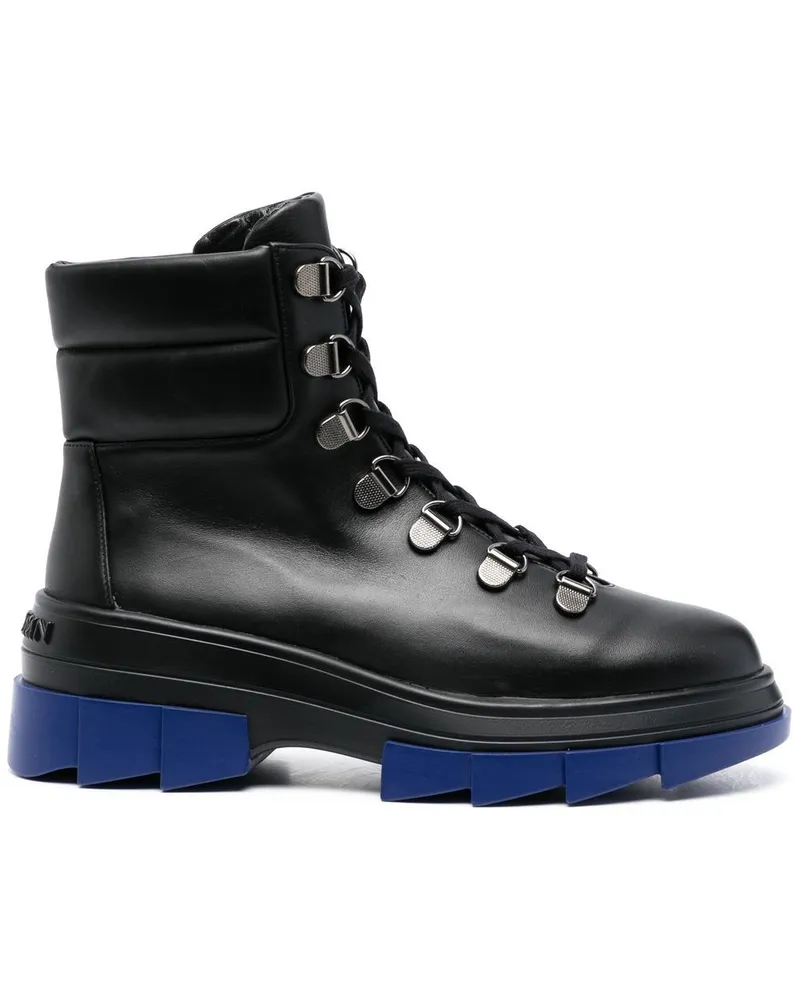 Stuart Weitzman Stiefel mit Schnürung - Blau Blau