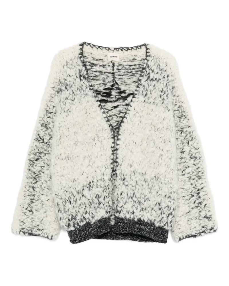 KHAITE Jack Cardigan - Weiß Weiß