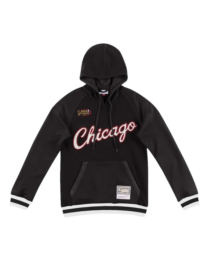 Mitchell & Ness NBA Gametime Chicago Bulls Hoodie - Schwarz Schwarz