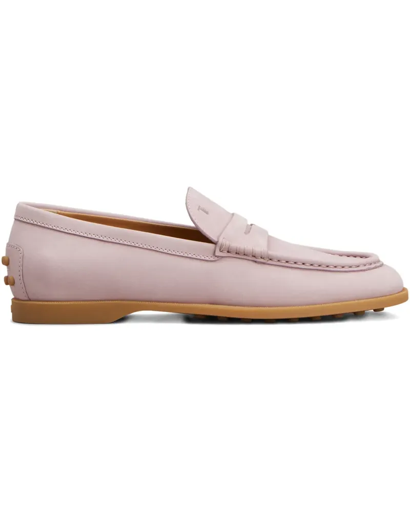 TOD'S Penny-Loafer aus Leder - Rosa Rosa