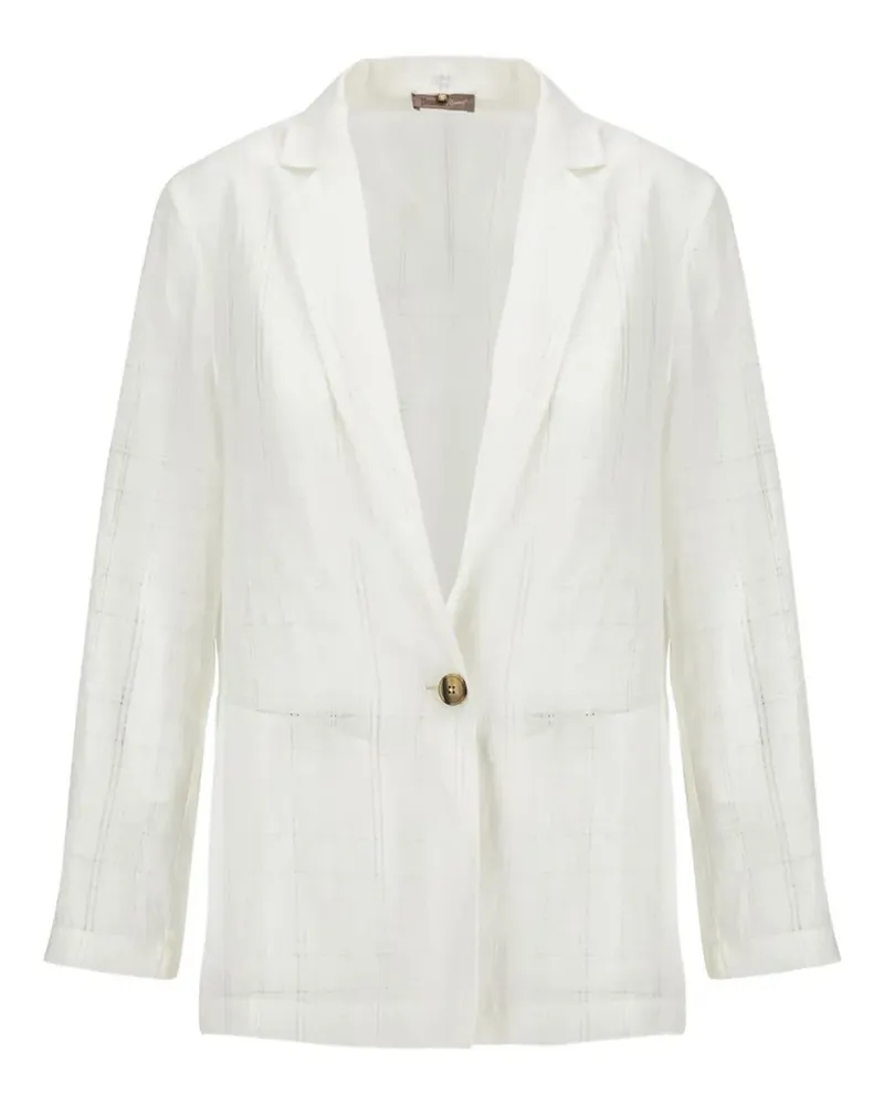 Herno Blazer mit einem Knopf - Weiß Weiß
