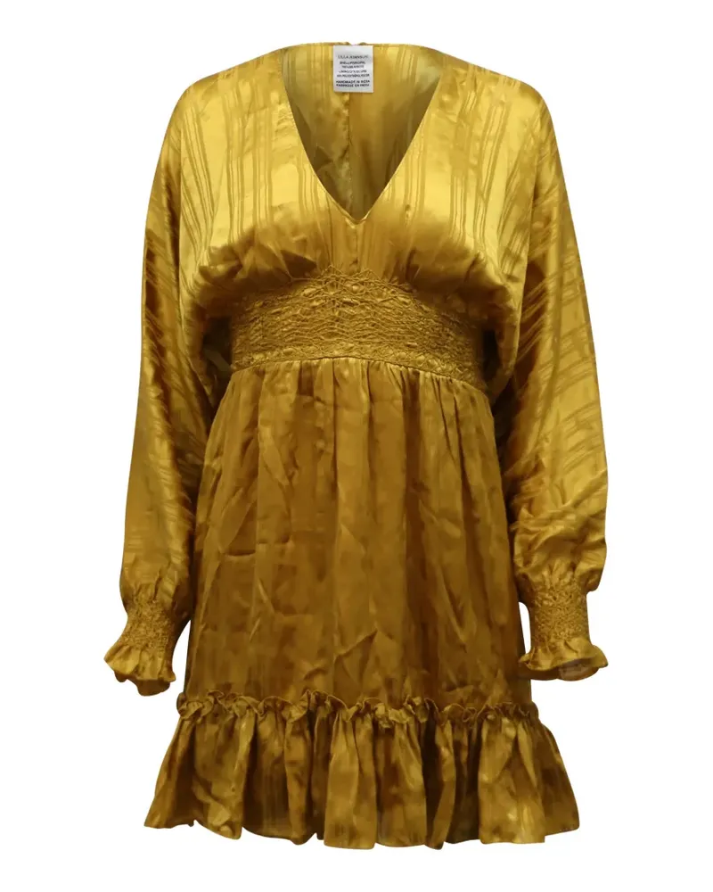 Ulla Johnson Odette Minikleid - Gold Gold