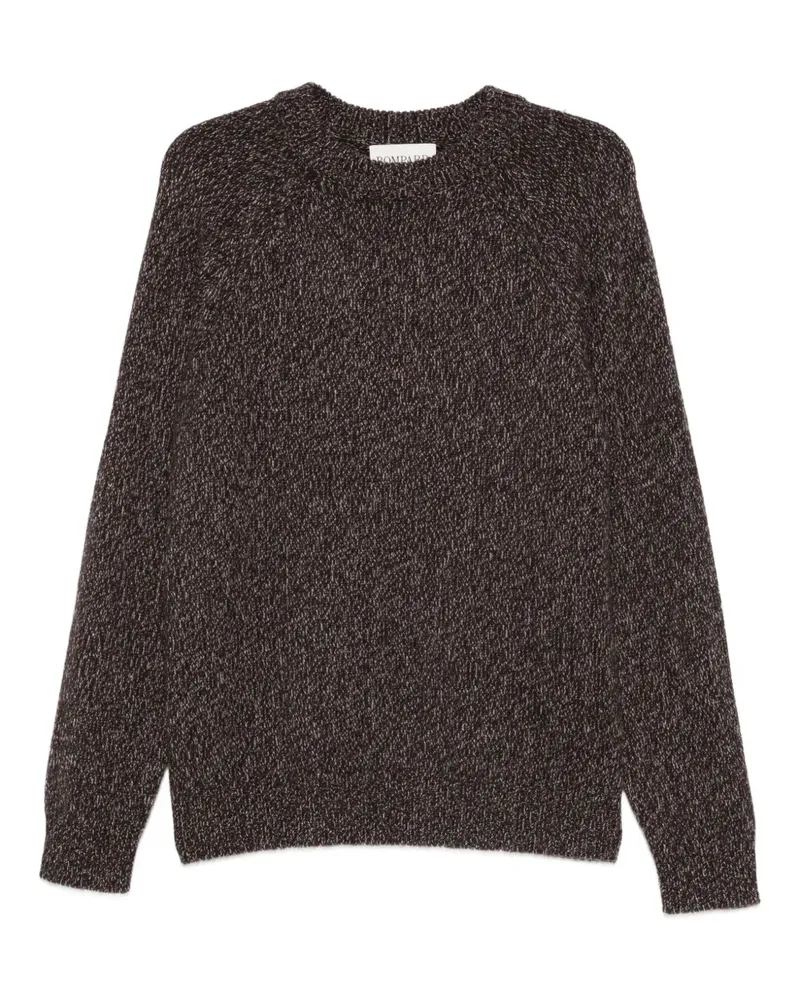 Eric Bompard Marl Pullover mit rundem Ausschnitt - Braun Braun