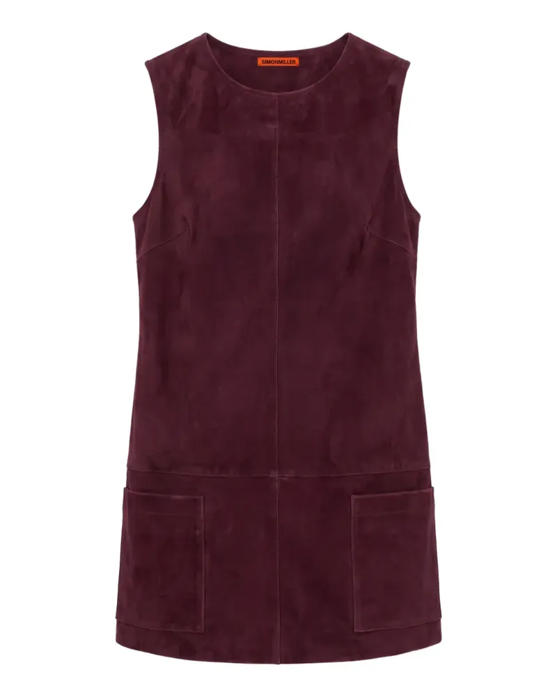 Simon Miller Delphine Minikleid mit Tasche - Rot Rot