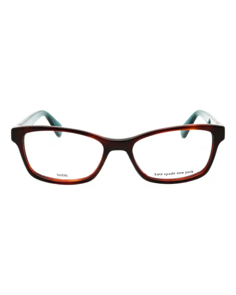 Kate Spade Renne Brille mit eckigem Gestell - Braun Braun