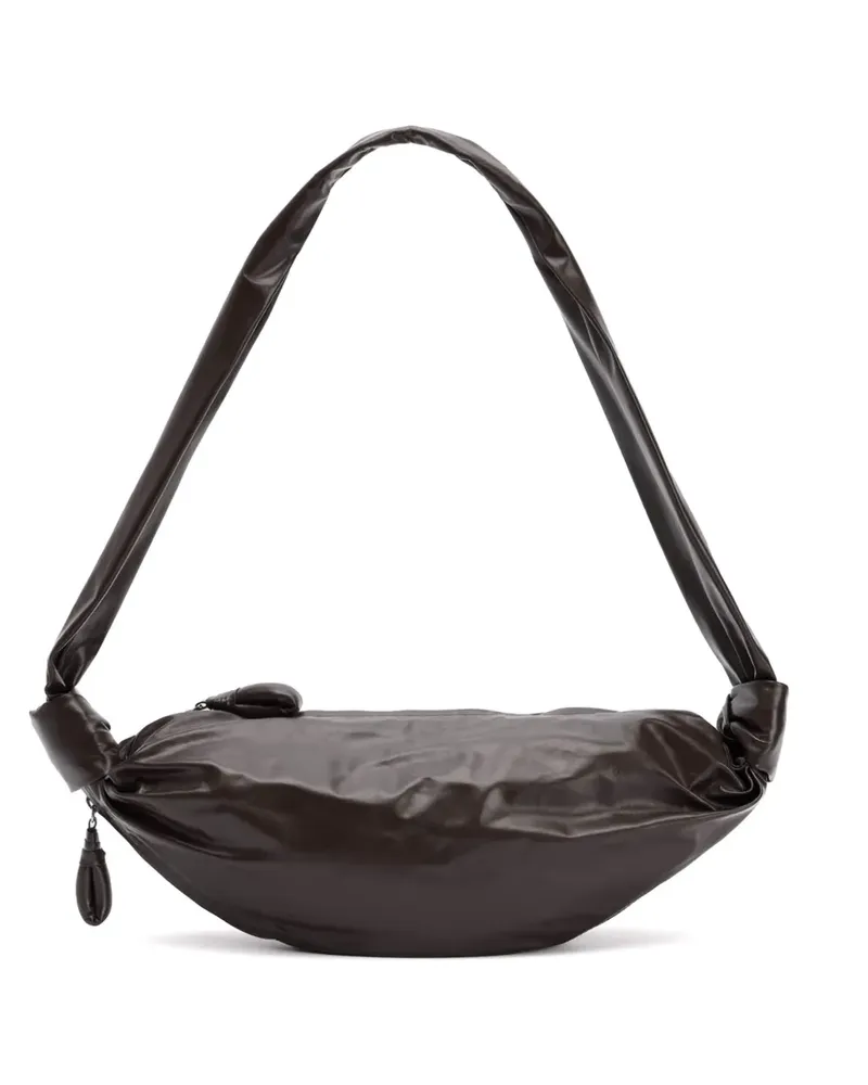Christophe Lemaire Kleine Croissant Schultertasche - Braun Braun