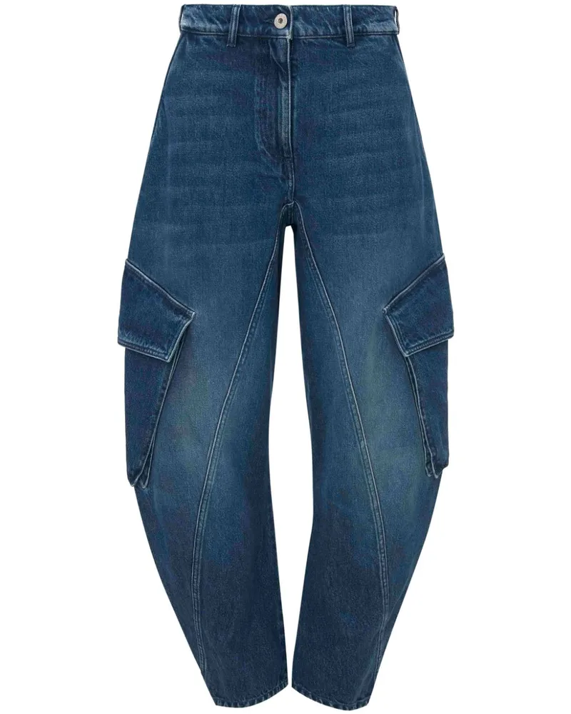 J.W.Anderson Tapered-Jeans Blau