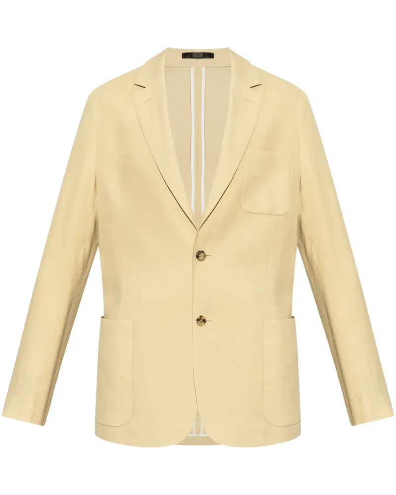 Paul Smith Sakko aus Leinen Nude
