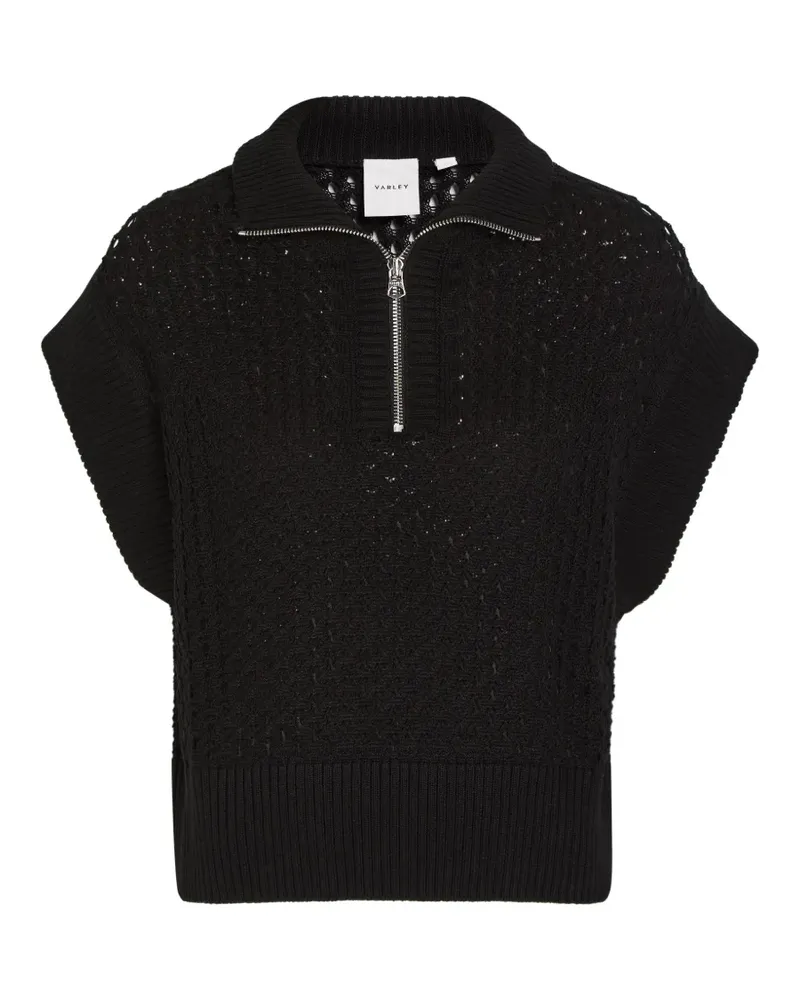 Varley Gaines half-zip top - Schwarz Schwarz
