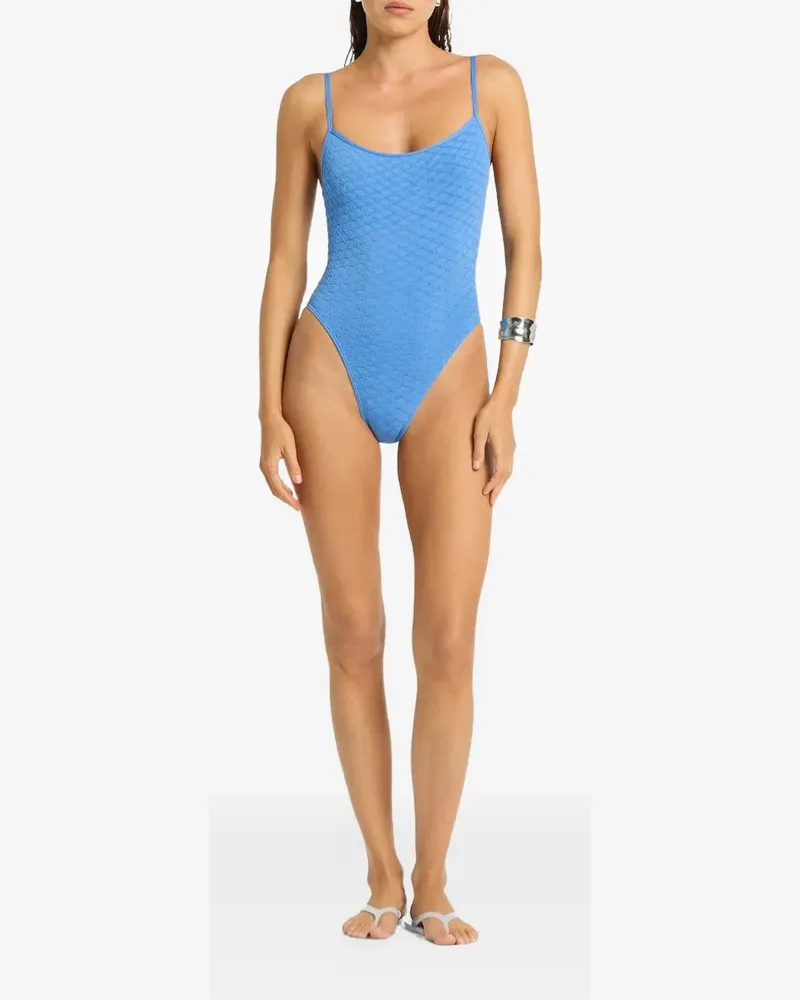 bond-eye Low Palace swimsuit - Blau Blau