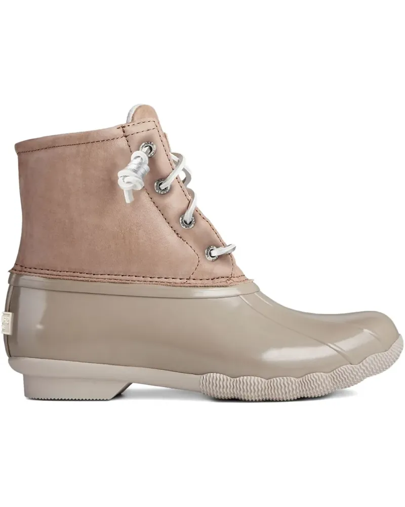 Sperry Top Sider Saltwater "Grey" Stiefel - Rosa Rosa