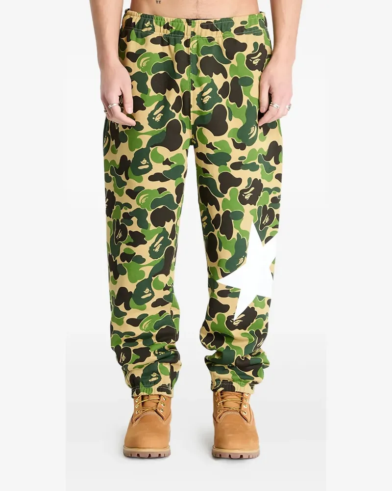 BAPE ABC Camo Star Jogginghose - Grün Grün