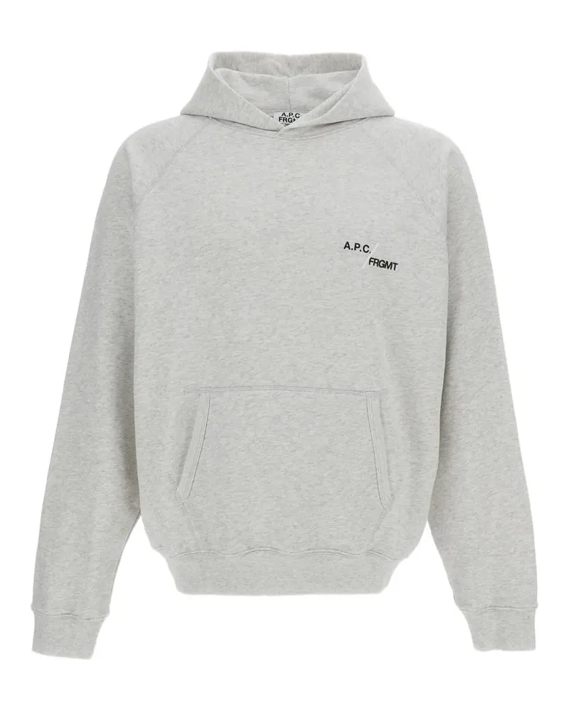 A.P.C. Hoodie mit Raglanärmeln - Grau Grau