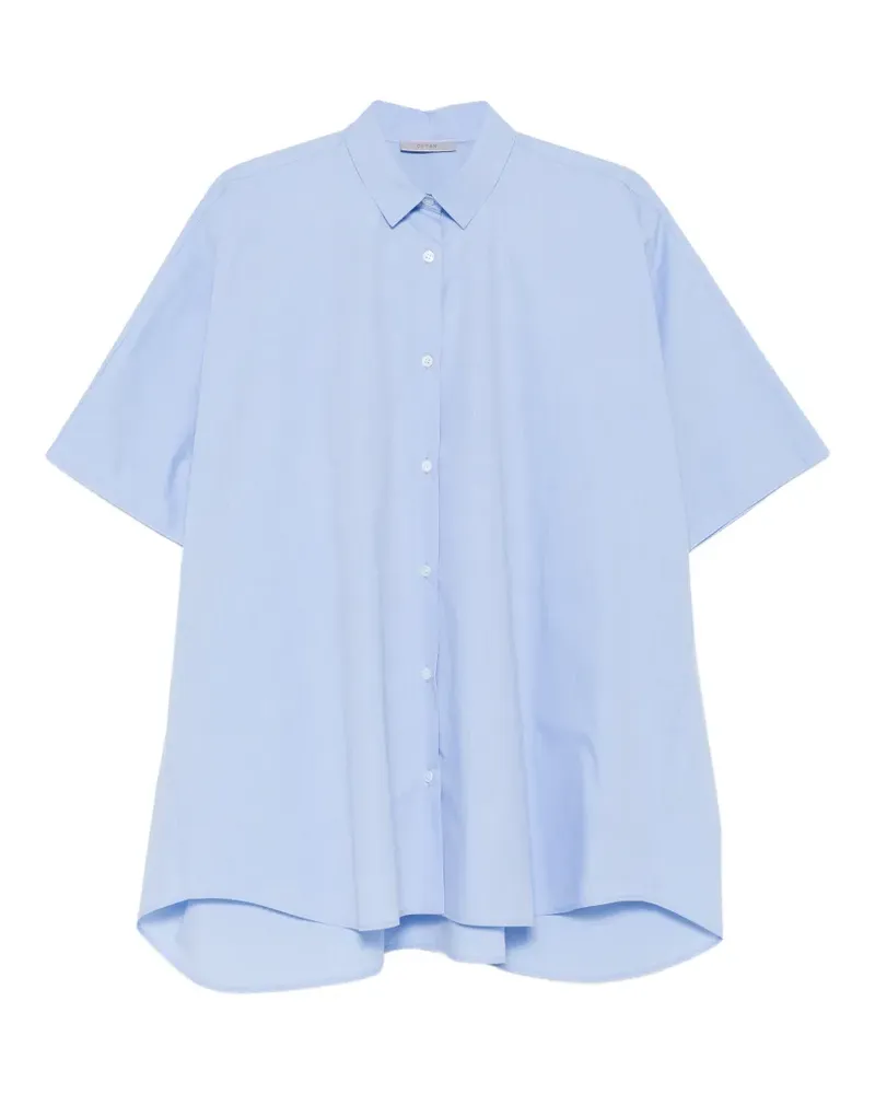 Dušan short-sleeve button-down shirt - Blau Blau