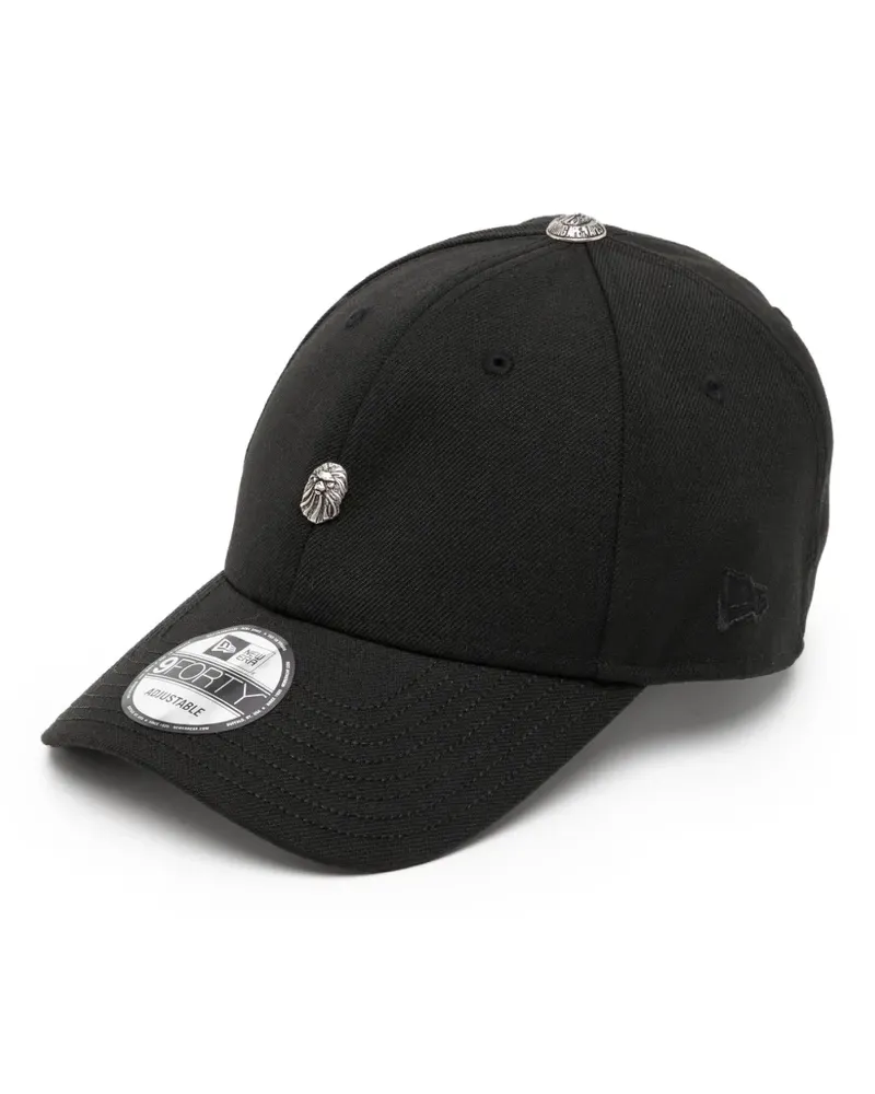 BAPE x New Era Baseballkappe mit Logo - Schwarz Schwarz