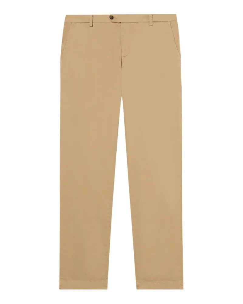 Brooks Brothers stretch-cotton chinos - Nude Nude